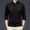 black_formal_shirts Shirt Polo Men